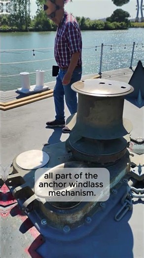 What is an anchor windlass? And does an anchor really hold down a ship? USS Lucid gets new parts!
