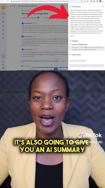 Automated AI Tool for Efficient Note-Taking
