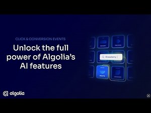 Demo | Unlock the full power of Algolia with click & conversion events