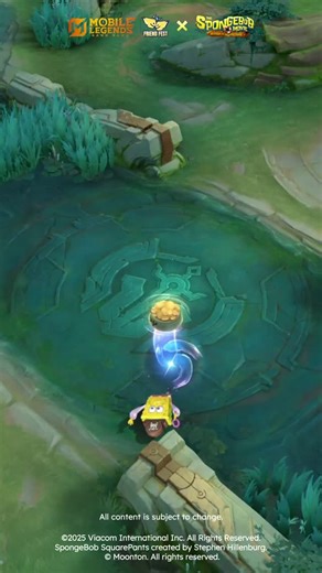 Mobile Legends: Bang Bang on Instagram: "Join the Friend Fest event, earn Friendship Coins, and get the Collab Skin Cyclops "SpongeBob" for FREE! Celebrate Friend Fest with our childhood icon SpongeBob! Note: Only available in countries / regions where the collab is live. #MobileLegendsBangBang #MLBBFriendFest #MLBBxSpongeBob #SearchforSquarePants #MLBBFreeSkin #UnlockHappiness"