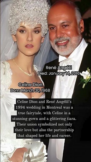 Celine Dion and René Angélil’s Fairytale Wedding