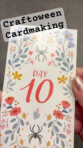 Day 10 of Spellbinders Craftoween- Let’s make a mini-slimline card!