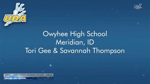 Owyhee High School [2026 Dance - Large Varsity Division I Hip Hop Finals] 2026 UDA National Dance Team Championship DI