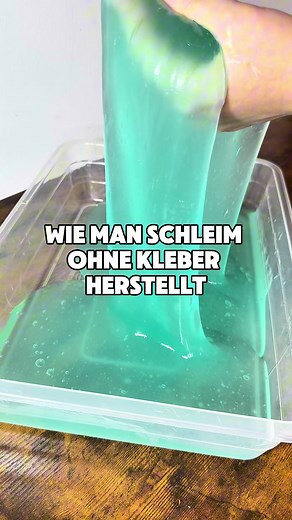 Wie man Schleim ohne Kleber herstellt: Schritt-für-Schritt Anleitung