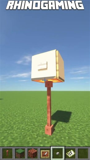 Can You Build A Working Lamp In Minecraft! #shorts
