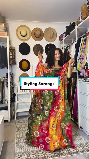 How to Style a Sarong for a Funky Look