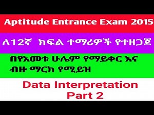Aptitude Entrance Exam Solution October 2015, part 2