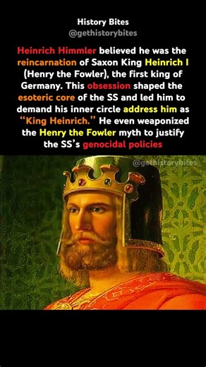 Himmler Thought He Was a Reincarnated King #shorts