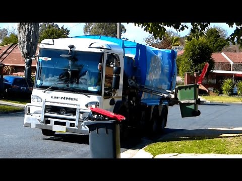 Garbage Truck Sound Effect - Truck sounds - with Video