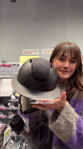 Essai du nouveau casque équitation Decathlon