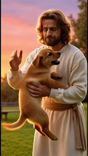 Jesús salva a cachorro 🐶 #alien #jesus #dios #amor