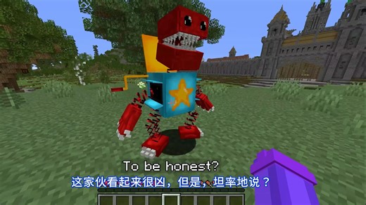 【中英/MC】我的世界完全被BOXY BOO感染, 一万村民最后的战斗！