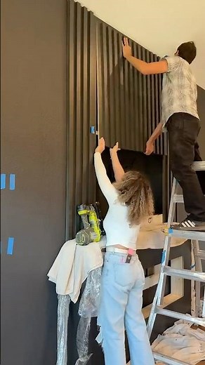 What I wish I knew before building a fireplace wall👇