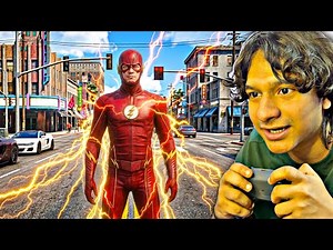 GTA 5 UNSTOPPABLE SPEED !! FLASH 999KMPH RUN ACROSS WATER + ALL POWERS