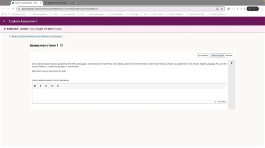 ACAP Summative Tools Training: ELA Session 2