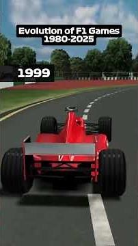 Evolution of F1 Games Since 1980 #f1 #formula1 #f125