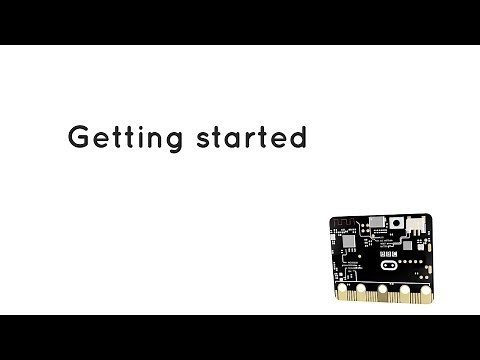 Getting Started with coding on the Microbit