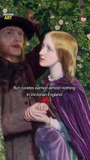 🎨 "The Long Engagement" by Arthur Hughes (1854)