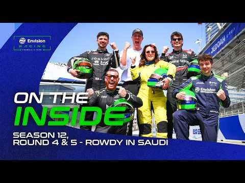 ARTHUR TV DRIVES A FORMULA E CAR! ⚡️ | On The Inside Episode 4: Jeddah E-Prix & EVO Sessions