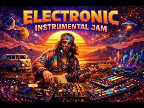 Electronic Instrumental Jam - Groove, Progressive Rock, Chill, Workout, AI Music