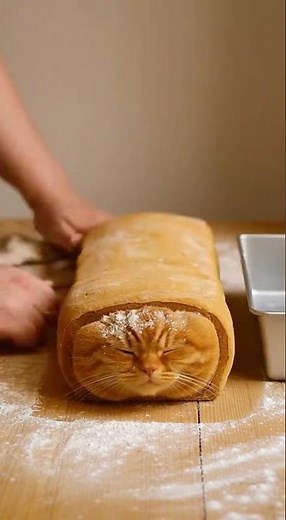 Tutorial: How to bake the perfect Cat Loaf 🍞🐱