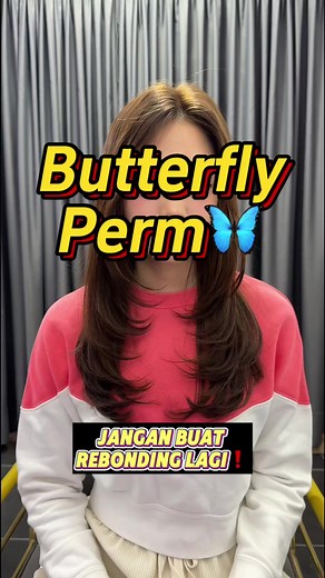 Stunning Butterfly Perm: Before and After Transformation