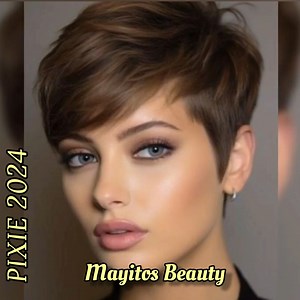 Nuevos Cortes PIXIE 2024 Cabello CORTO Mujer de 40-50 y 60 años #pixiecut #cortesdepelomujer #MayitosBeauty | Mayitos Beauty