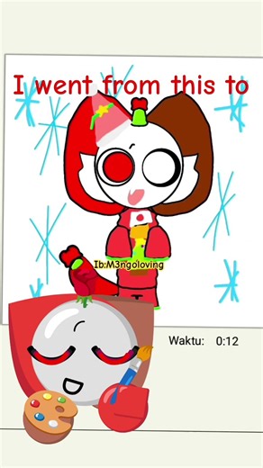 i went from this to this✨✨✨ib:@ෆ-M3ngoloving472officïal-ෆ #emojicat #drawing #art #workhard