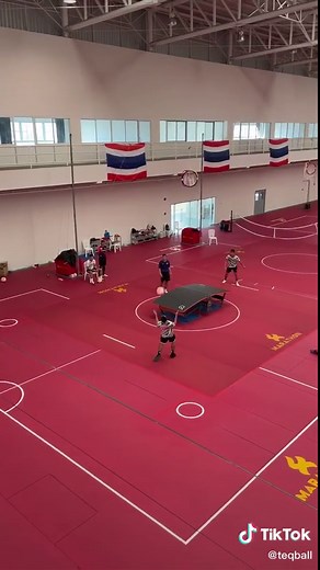 Training Day in Thailand with Teqball Skills