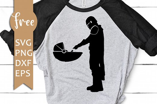 Baby yoda svg free, mandalorian svg, star wars svg, instant download, shirt design, free vector files, baby jadi svg, png files, dxf, eps 0179