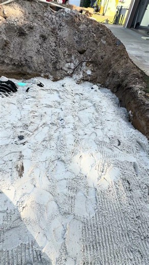 Leach field installation