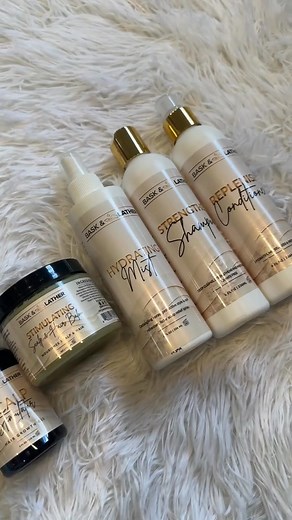 1.5M views · 4K reactions | Start your Journey towards healthy hair with Bask and Lather! Our Healthy Hair Starter Kit includes EVERYTHING you need to grow your hair and keep it too. This Kit speaks for itself with real, noticeable results.  | Bask & Lather Co | Facebook
