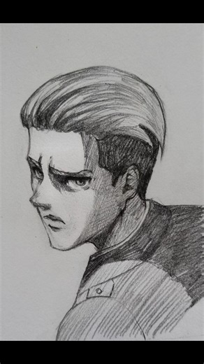 Drawing Porco 💙 Attack on Titan 💙 How to draw anime face #attackontitan #porco #animedrawing #fanart