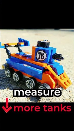 FASTEST Tank In The WORLD!!! #lego #legomilitary #tank #ww2