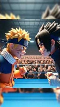 Naruto vs Sasuke robert battle । #anime #naruto #sasuke #robert #battle