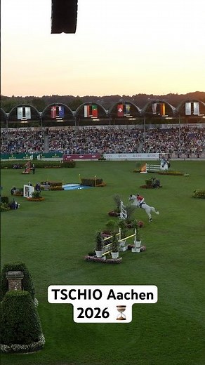 TSCHIO Aachen 2026 loading ⏳ Will you be there? 🤩 #CHIOAachen #ShowJumping #Equestrian