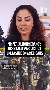 From labeling protesters “terrorists” to deploying ICE as paramilitary forces, the Trump administration's tactics aren’t new. @raniakhalek explains how they mirror the same methods the U.S. has used for decades across the Global South — now turned inward. | BreakThrough News