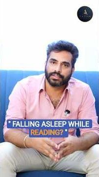 Falling asleep while reading?