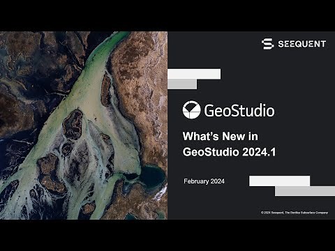 What's New in GeoStudio 2024.1