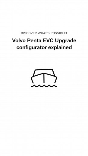 Ready to discover what’s possible on board? Explore our Digital Configurator to see the latest smart features and upgrades available for your Volvo Penta-powered boat. Just enter your serial number to unlock compatible technologies—from Assisted Docking and Joystick Driving to advanced displays—designed to elevate every moment on the water. #EVC #VolvoPenta #Boating #Marine | Volvo Penta North America