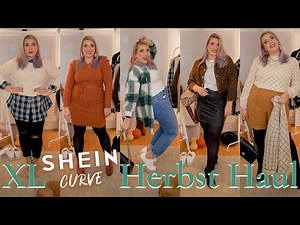 Der GROSSE SHEIN Herbst Haul 🍂 7 Outfits Gr. 44/46 | Missesviolet 💜