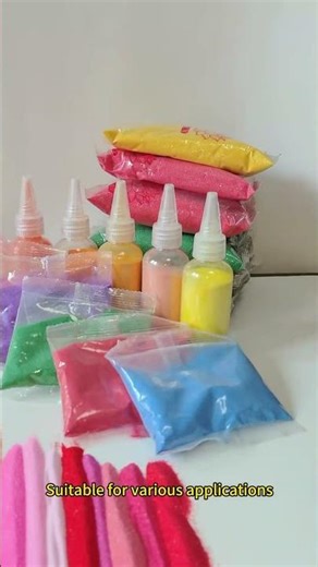 72 Colors for Freely Matching Dye Color Sand