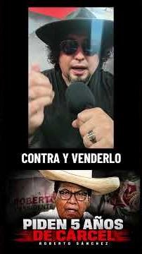 Patricia Benavides libre y Roberto Sánchez perseguido