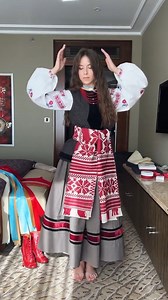 Wedding dress Ukrainian style via ukrainianlegacy / Tiktok | In Ukraine