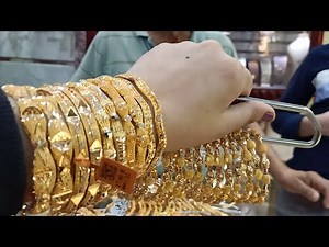 احدث تشكيله غوايش ذهب عيار 21 🌟غوايش خليجي/ذهب بحريني✨ كوليهات اوزان خفيفه عيار 18♥️ رووعة كاميه