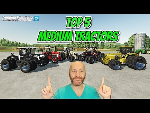 FS22 - Top 5 Medium Tractors After 1 Year - Farming Simulator 22 - PS5