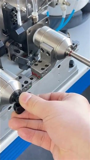 One machine for four rings, who else can do that! #SealingRingAssemblyMachine #OTypeAssembly machine