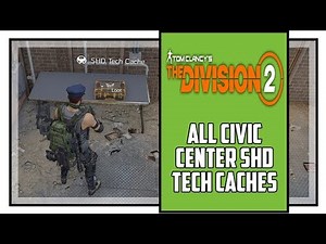 The Division 2 All Civic Center SHD Tech Cache Locations Warlords of New York
