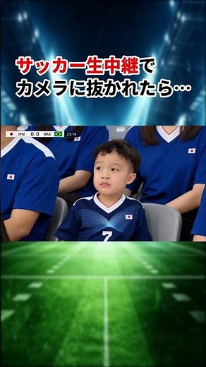 What if you were caught on camera during a live soccer match...?