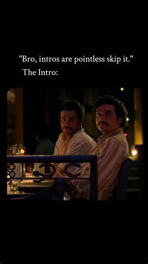 EWTS on Instagram: "Narcos' iconic intro features the song "Tuyo" by Rodrigo Amarante, paired with 1980s-themed visuals of Colombian drug trafficking, glamour, violence, archival footage, and maps of trafficking routes. These elements trumpet riffs, flaming cars symbolizing threats to Pablo Escobar, and cartel-specific motifs like marijuana fields or saints in later seasons were present from the series' 2015 debut.They became instantly recognizable, defining the show's gritty tone before widespr